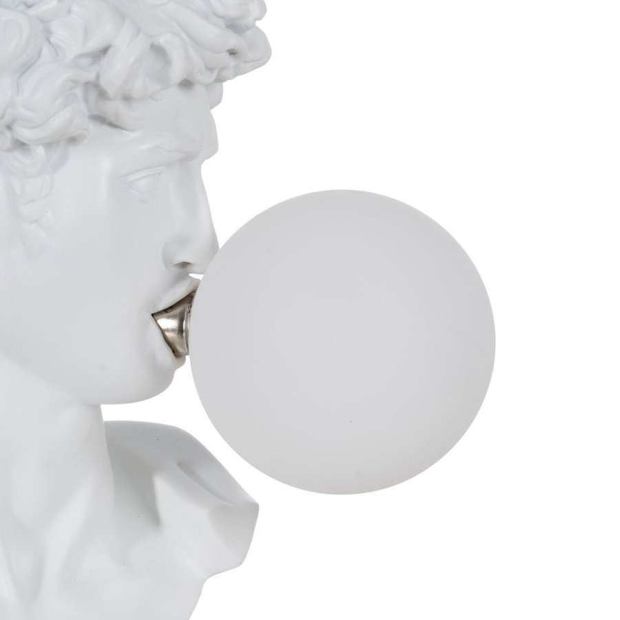 Bordlampe Hvid Harpiks #3