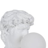 Bordlampe Hvid Harpiks #4