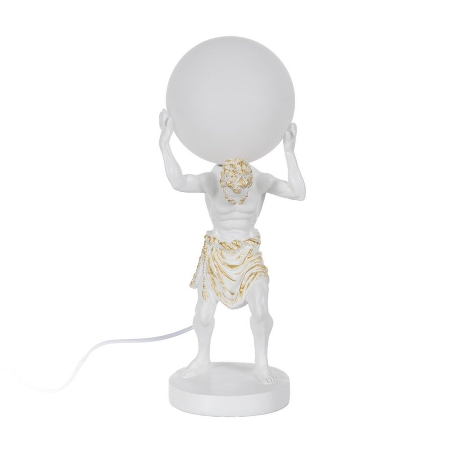 Bordlampe Hvid Harpiks #2