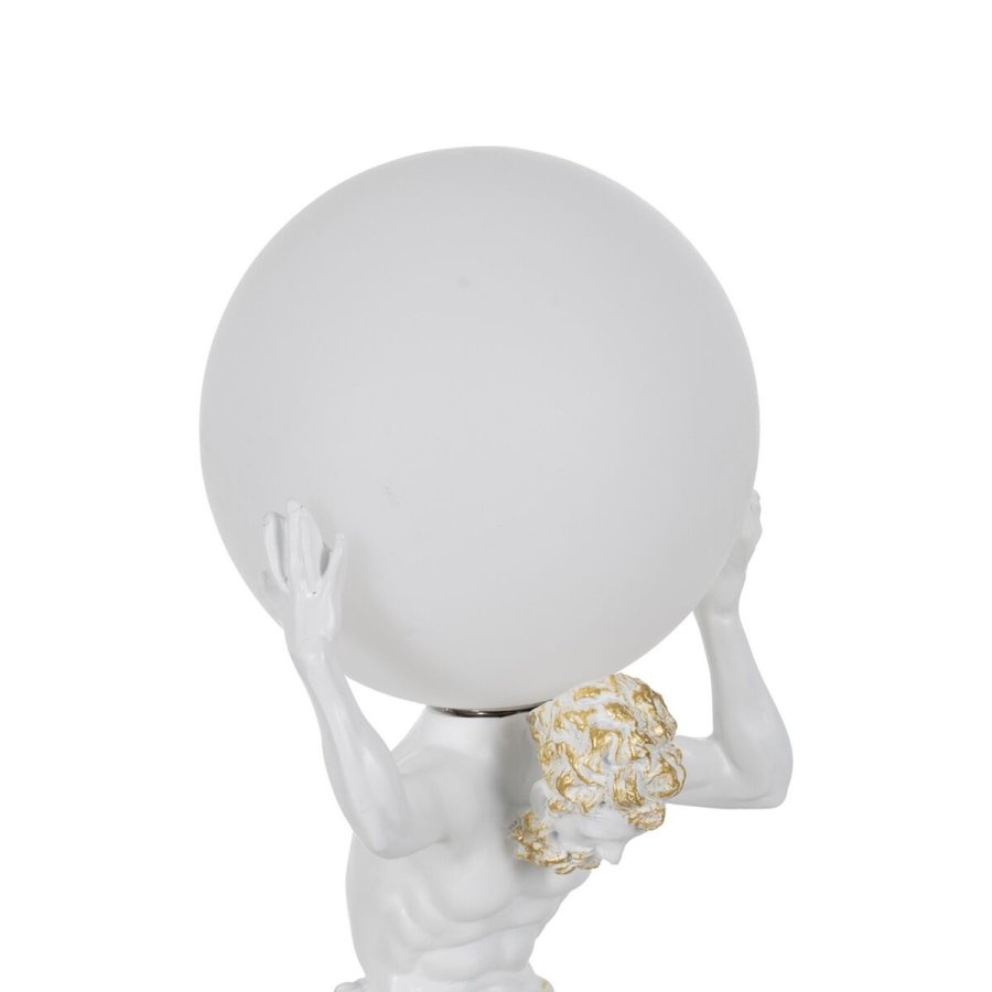 Bordlampe Hvid Harpiks #3