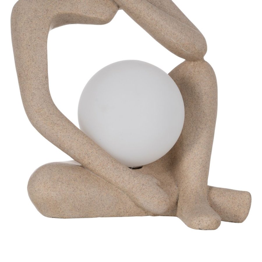 Bordlampe Hvid Beige #3