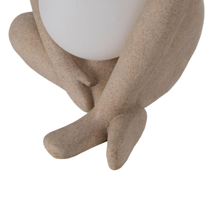 Bordlampe Hvid Beige #4