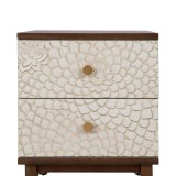 Natbord MANACOR Hvid Brun #21