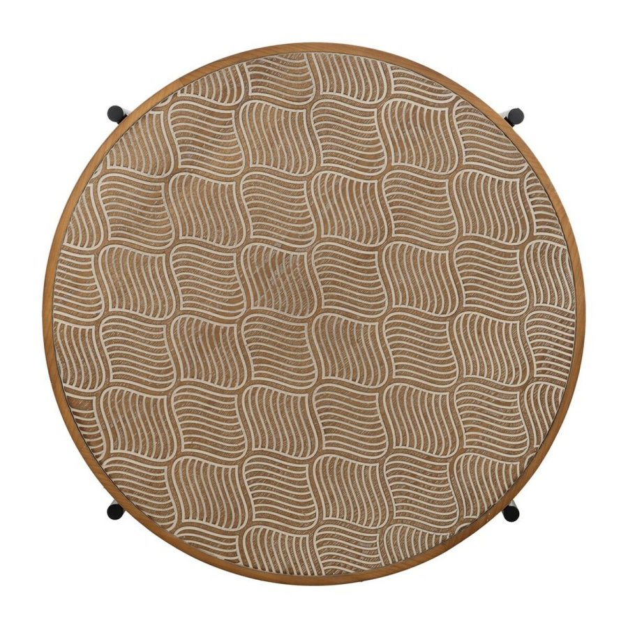 Sofabord Sort Natur #7