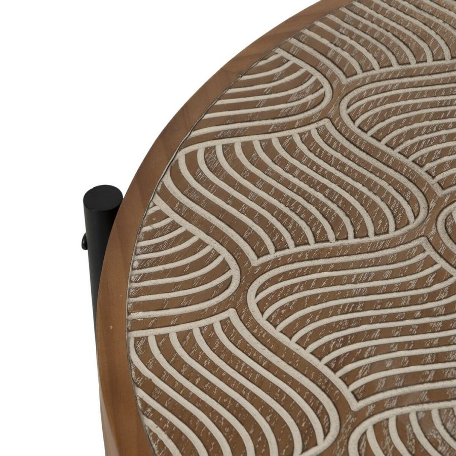 Sofabord Sort Natur #3