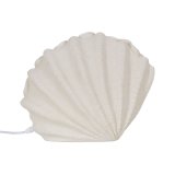 Bordlampe Hvid Harpiks Sten Sand 35,5 x 18 x 28,2 cm #1