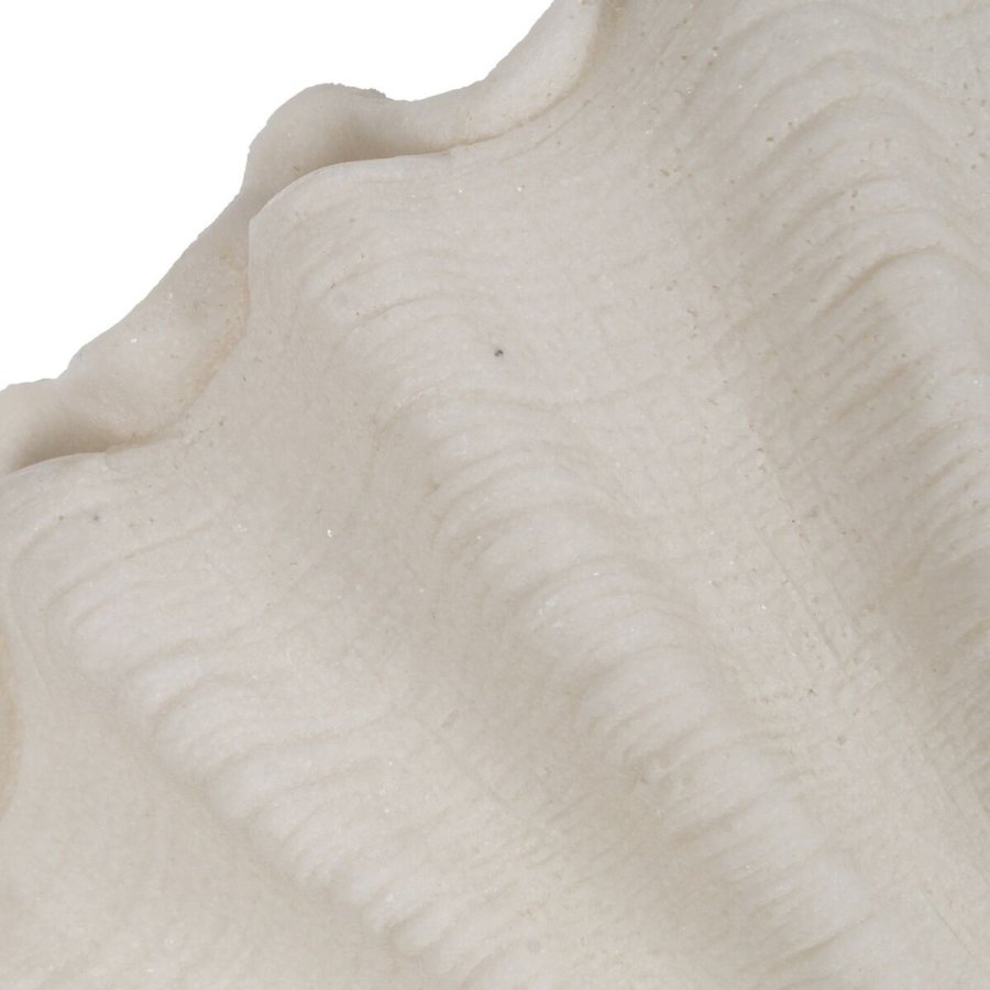 Bordlampe Hvid Harpiks Sten Sand 35,5 x 18 x 28,2 cm #2