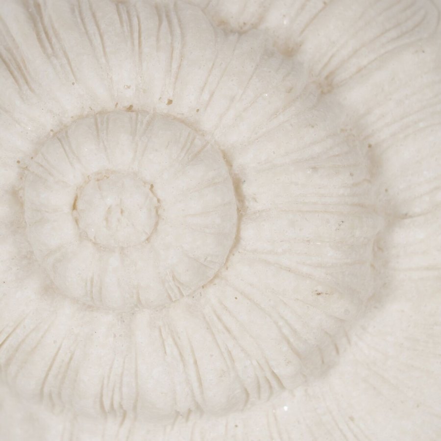 Bordlampe Hvid Harpiks Sten Sand 14,8 x 10,2 x 10,3 cm #2