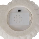 Bordlampe Hvid Harpiks Sten Sand 13,8 x 12 x 6 cm #5