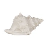 Bordlampe Hvid Harpiks Sten Sand 18 x 11,8 x 11 cm #1