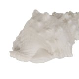 Bordlampe Hvid Harpiks Sten Sand 18 x 11,8 x 11 cm #2