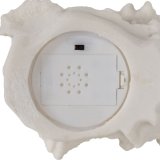 Bordlampe Hvid Harpiks Sten Sand 18 x 11,8 x 11 cm #5