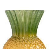 Vase Gul Grn Krystal #4