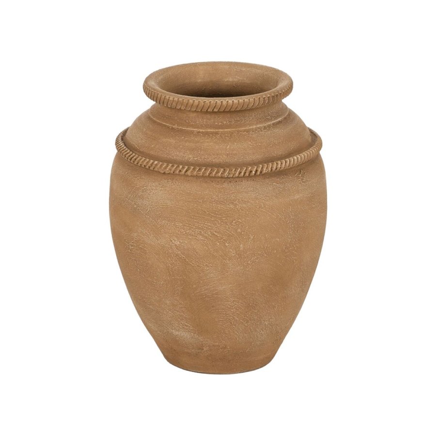 Vase Beige Keramik 27 x 27 x 37 cm #1