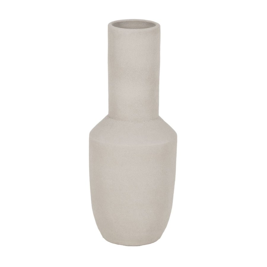 Vase Hvid Keramik 24 x 24 x 60 cm #1