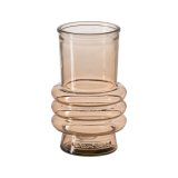 Vase Champagne genbrugsglas 10 x 10 x 17 cm #1