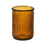 Vase Orange genbrugsglas 15 x 15 x 20 cm #1