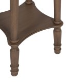 Lille serveringsbord Brun Fyr Tr MDF 40 x 40 x 66 cm #4