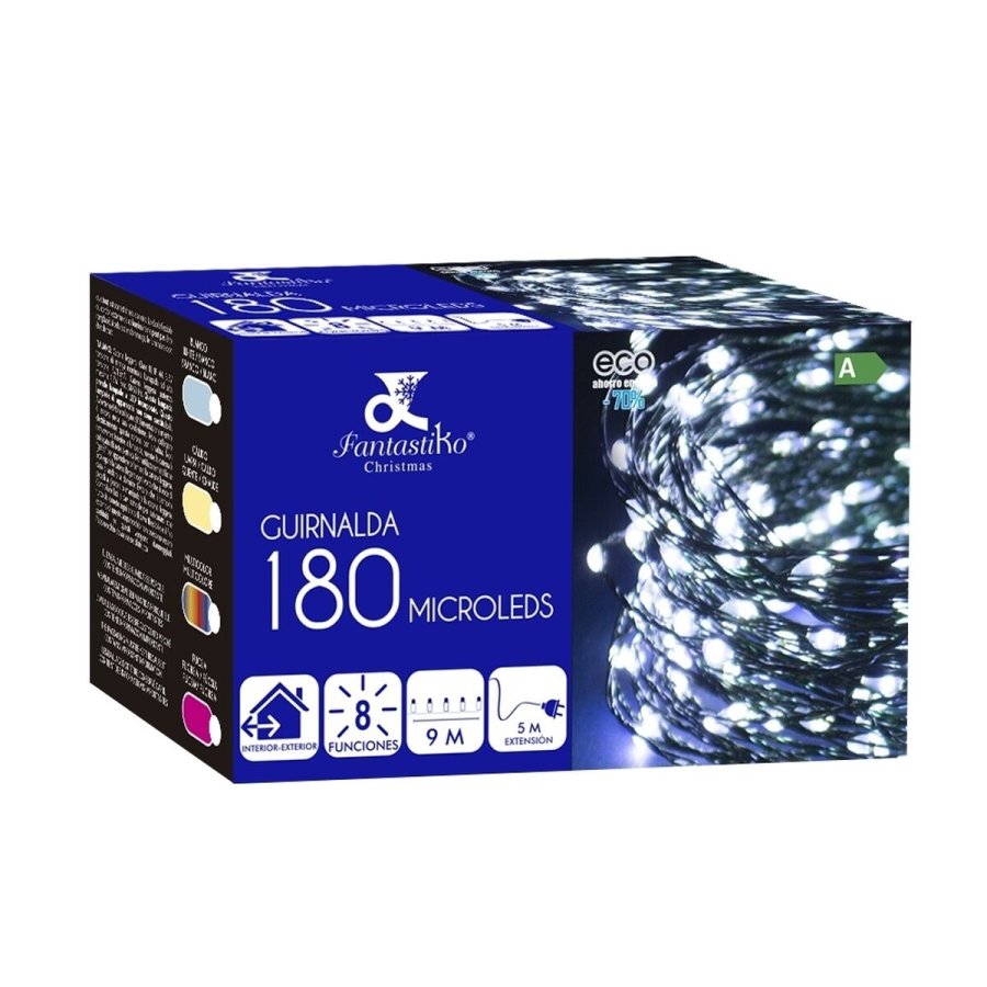 LED gardin Multifarvet Metal Plastik 15 X 8 X 9 CM #1