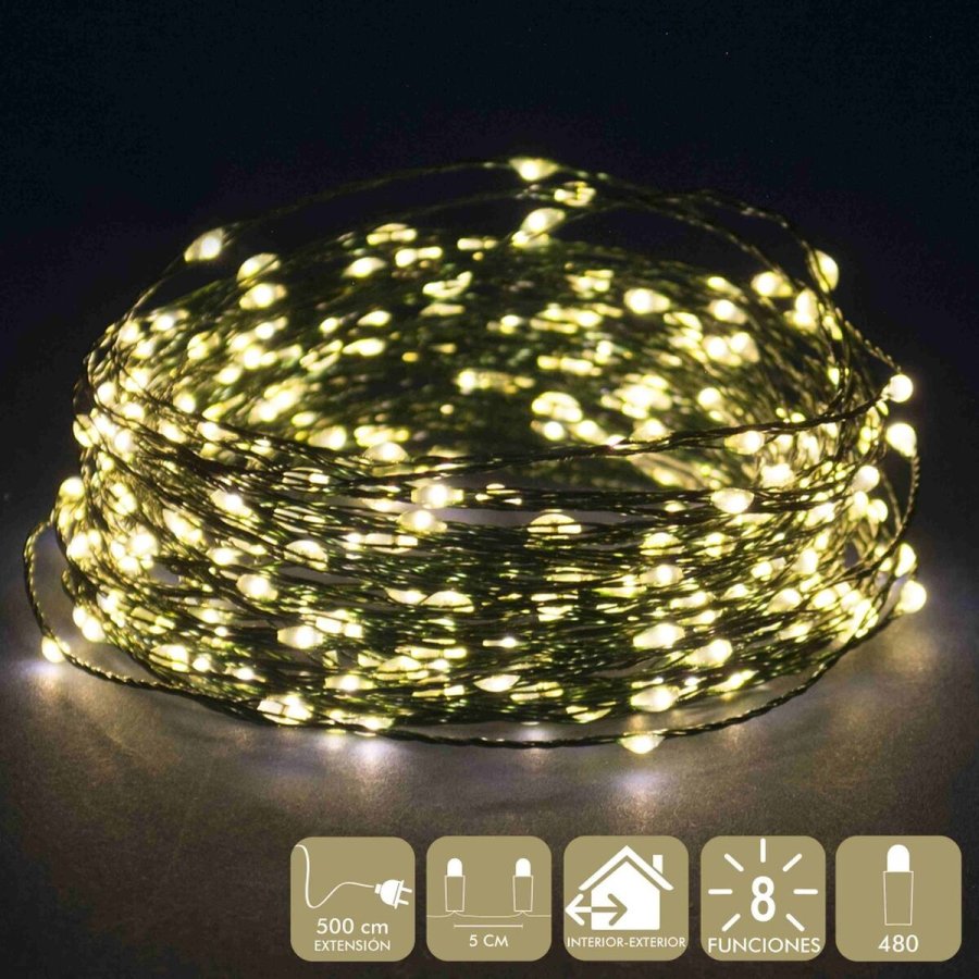 LED gardin Metal Plastik 15 X 8 X 9 CM #5