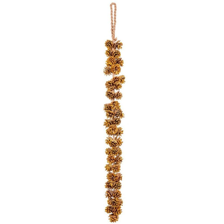 Julepynt Gylden Ananas 110 cm #5