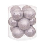 Julekugler Slvfarvet Plastik 8 x 8 x 8 cm (12 enheder) #5