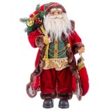Julepynt Rd Multifarvet Plastik Polyesterharpisk Materiale 60 cm #5
