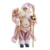 Julepynt Pink Plastik Polyesterharpisk Materiale 45 cm #5