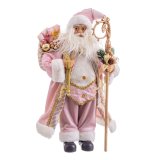 Julepynt Pink Plastik Polyesterharpisk Materiale 45 cm #1
