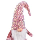 Julepynt Pink Polyesterharpisk Sand Materiale 58 cm #17