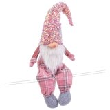Julepynt Pink Polyesterharpisk Sand Materiale 58 cm #1