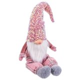 Julepynt Pink Polyesterharpisk Sand Materiale 58 cm #5
