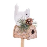 Julepynt Multifarvet Plastik Polyfoam Egern 21 x 13 x 35 cm #5