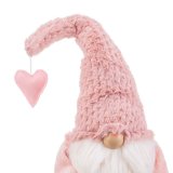 Julepynt Pink Polyesterharpisk Sand Polyfoam Materiale 16 x 17 x 39 cm #9
