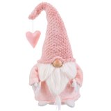 Julepynt Pink Polyesterharpisk Sand Polyfoam Materiale 21 x 21 x 49 cm #1