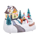 Julepynt Multifarvet Polyesterharpisk 20 x 14 x 15 cm #9
