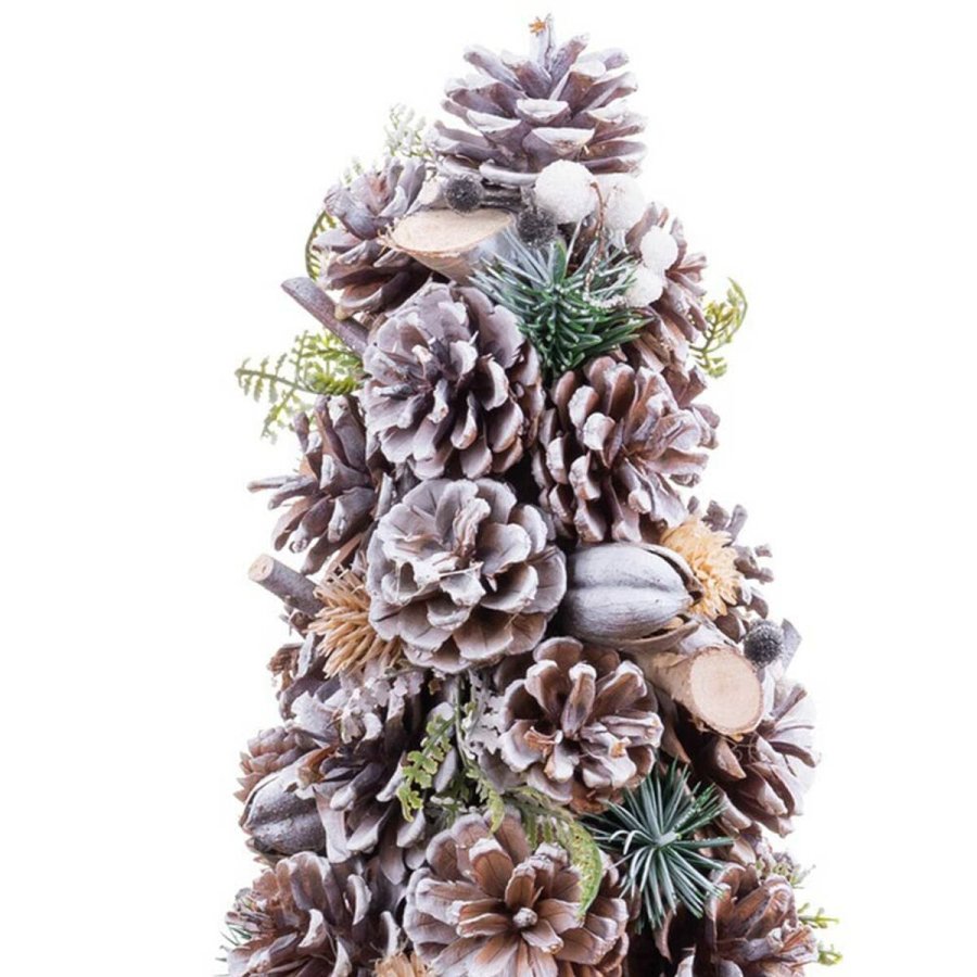 Juletr Multifarvet Plastik Foam Ananas 18 x 18 x 30 cm #5