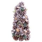 Juletr Multifarvet Plastik Foam Ananas 18 x 18 x 30 cm #13