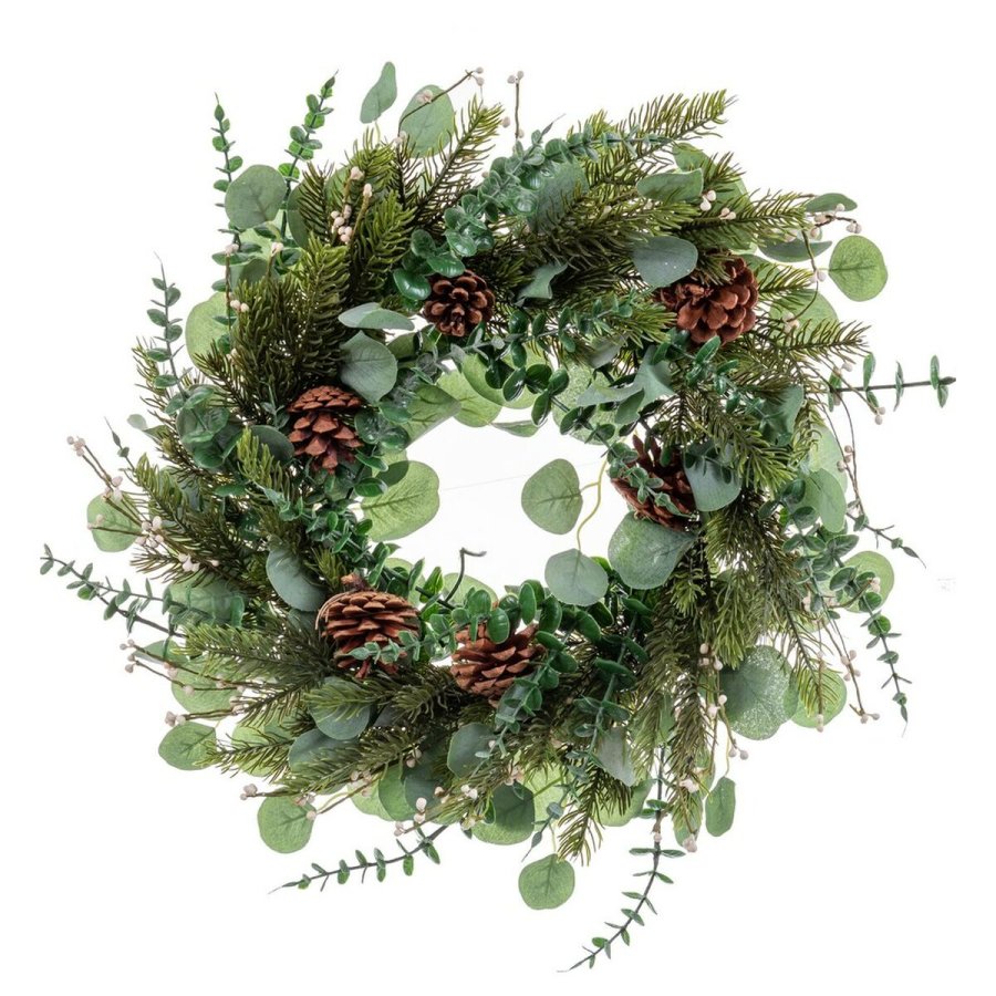Adventskrans Grn Natur Plastik 60 cm #1