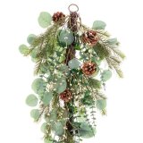 Drophng Jul Grn Natur Spanskrr Plastik 71,12 cm #5