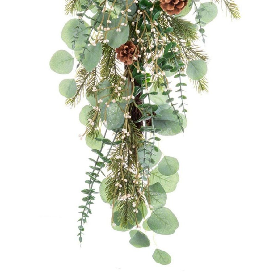 Drophng Jul Grn Natur Spanskrr Plastik 71,12 cm #9