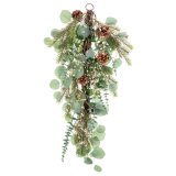 Drophng Jul Grn Natur Spanskrr Plastik 71,12 cm #1