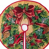 Juletr nederdel Polyester 130 x 130 cm #9