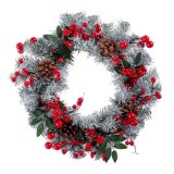 Adventskrans Rd Multifarvet Plastik Foam Ananas 40 x 40 cm #5