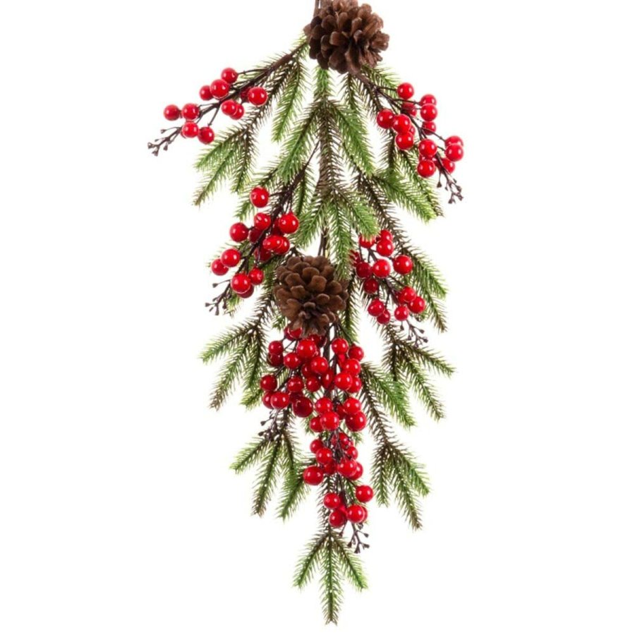 Drophng Jul Rd Multifarvet Plastik Foam 60 cm #5