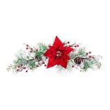 Julepynt Rd Multifarvet Plastik Materiale Ananas 60 cm #1