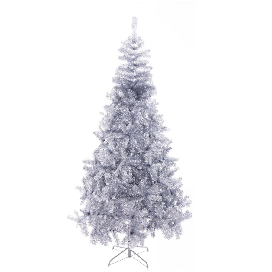 Juletr Slvfarvet Metal Plastik 110 x 110 x 210 cm #1
