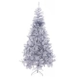 Juletr Slvfarvet Metal Plastik 120 X 120 X 240 CM #1