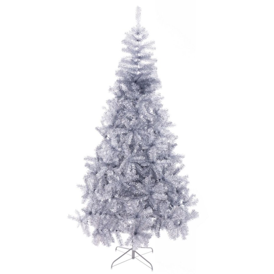 Juletr Slvfarvet Metal Plastik 120 X 120 X 240 CM #1