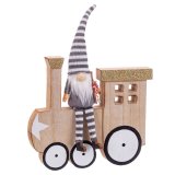 Figur Multifarvet Tog 17,5 x 2 x 18 cm #1